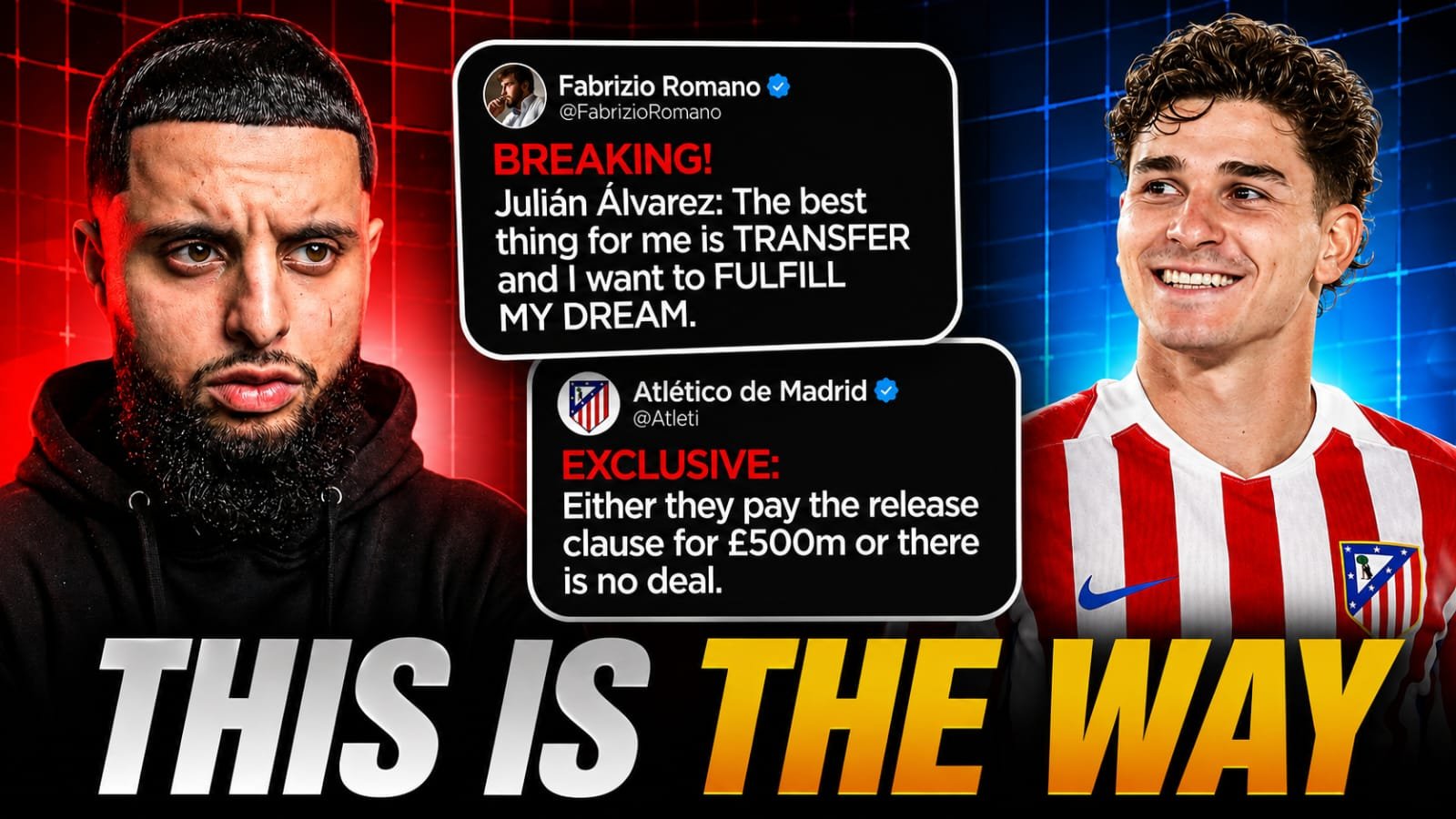 Football YouTube thumbnail